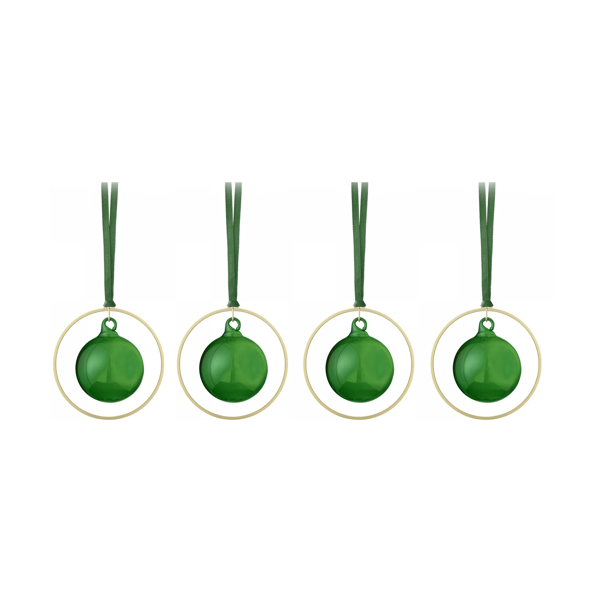 KITAI Weihnachtskugel 8,5 cm 4er Pack, Duck green blomus