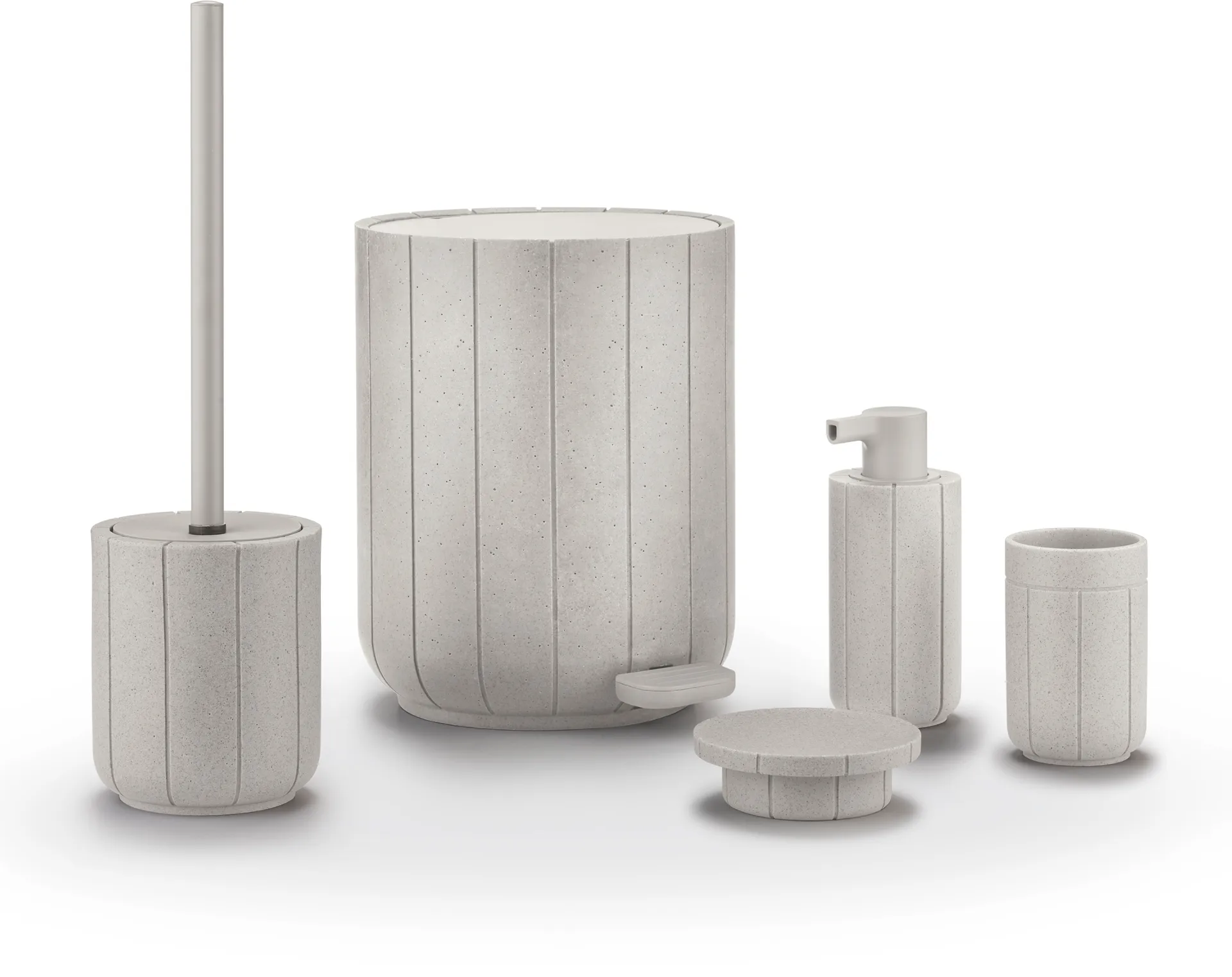 Kua Seifenschale, Moonbeam, Ø11x3,5 cm blomus