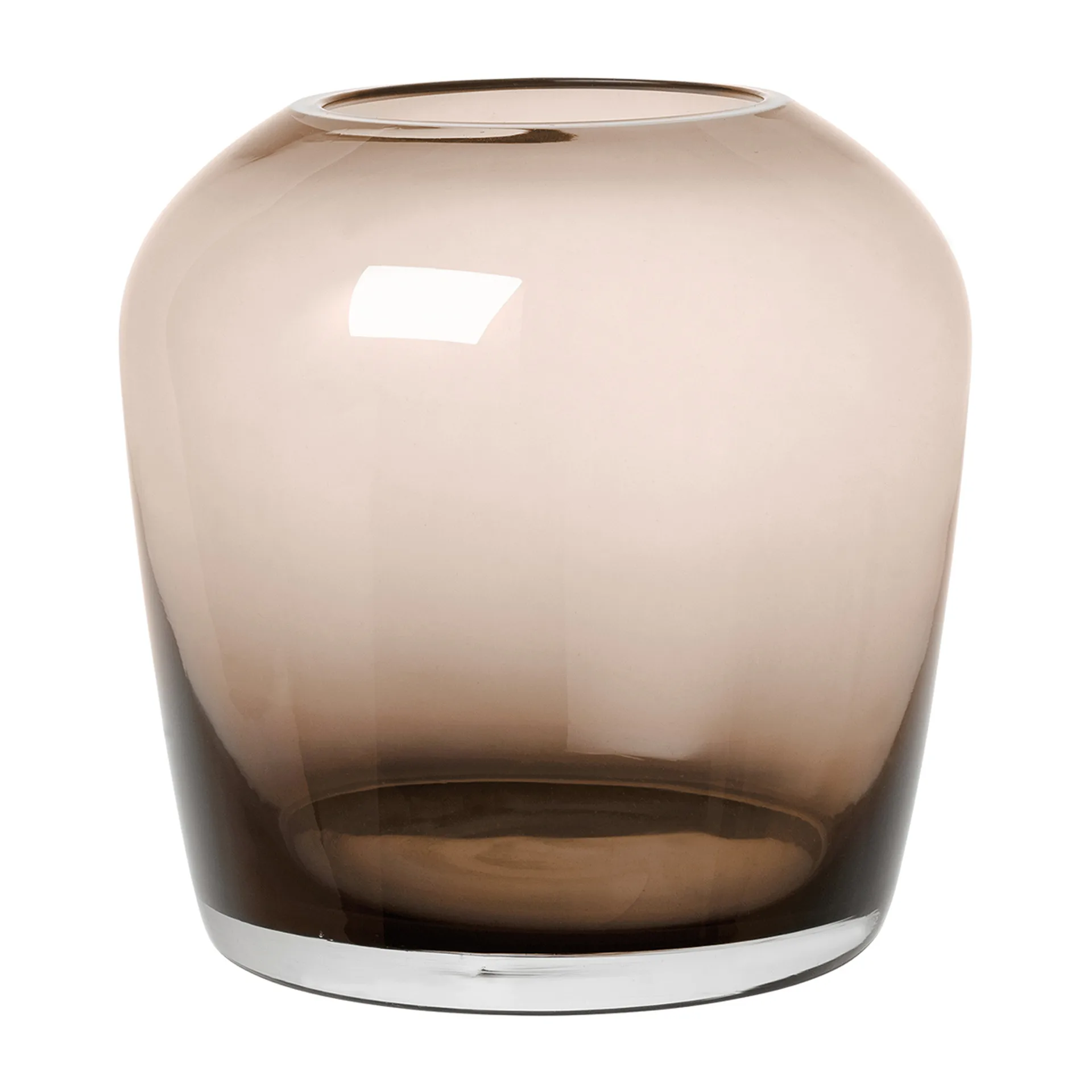 Leta Vase 13cm, Coffee blomus