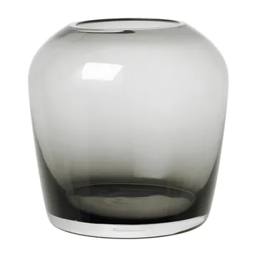Leta Vase 15cm - Smoke - blomus