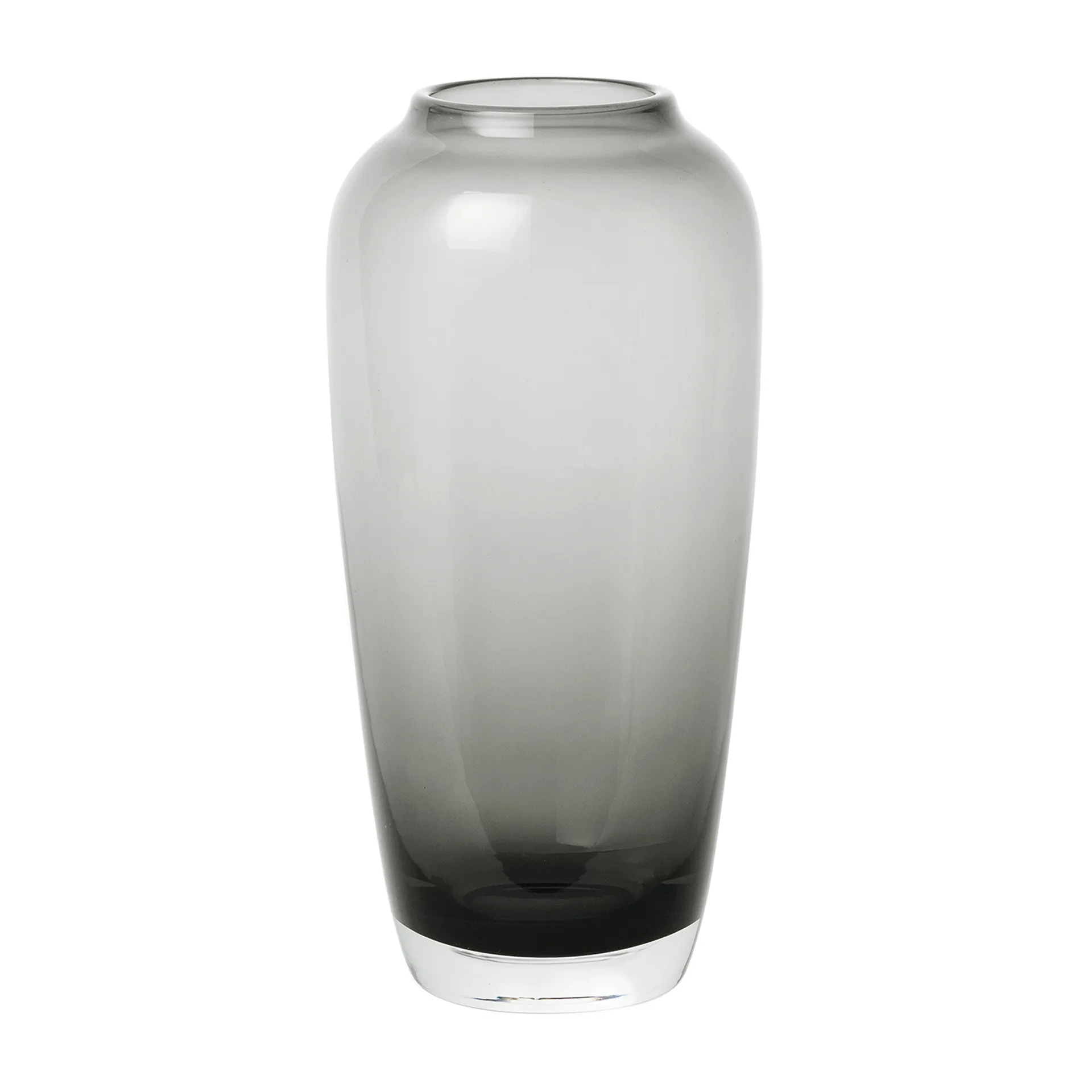 Leta Vase 17cm, Smoke blomus