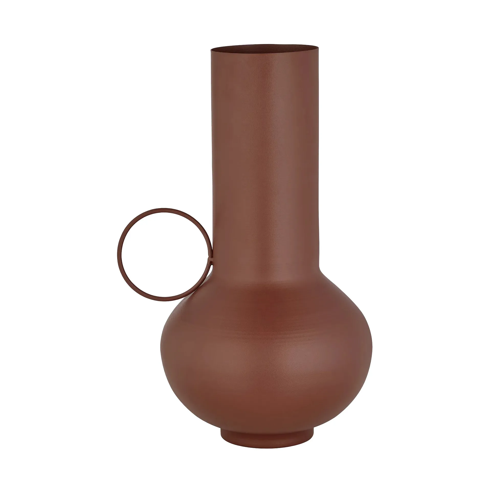 Loha Vase 33 cm, Brandy Brown blomus