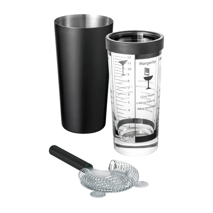 Lounge Boston shaker-Set, Black blomus