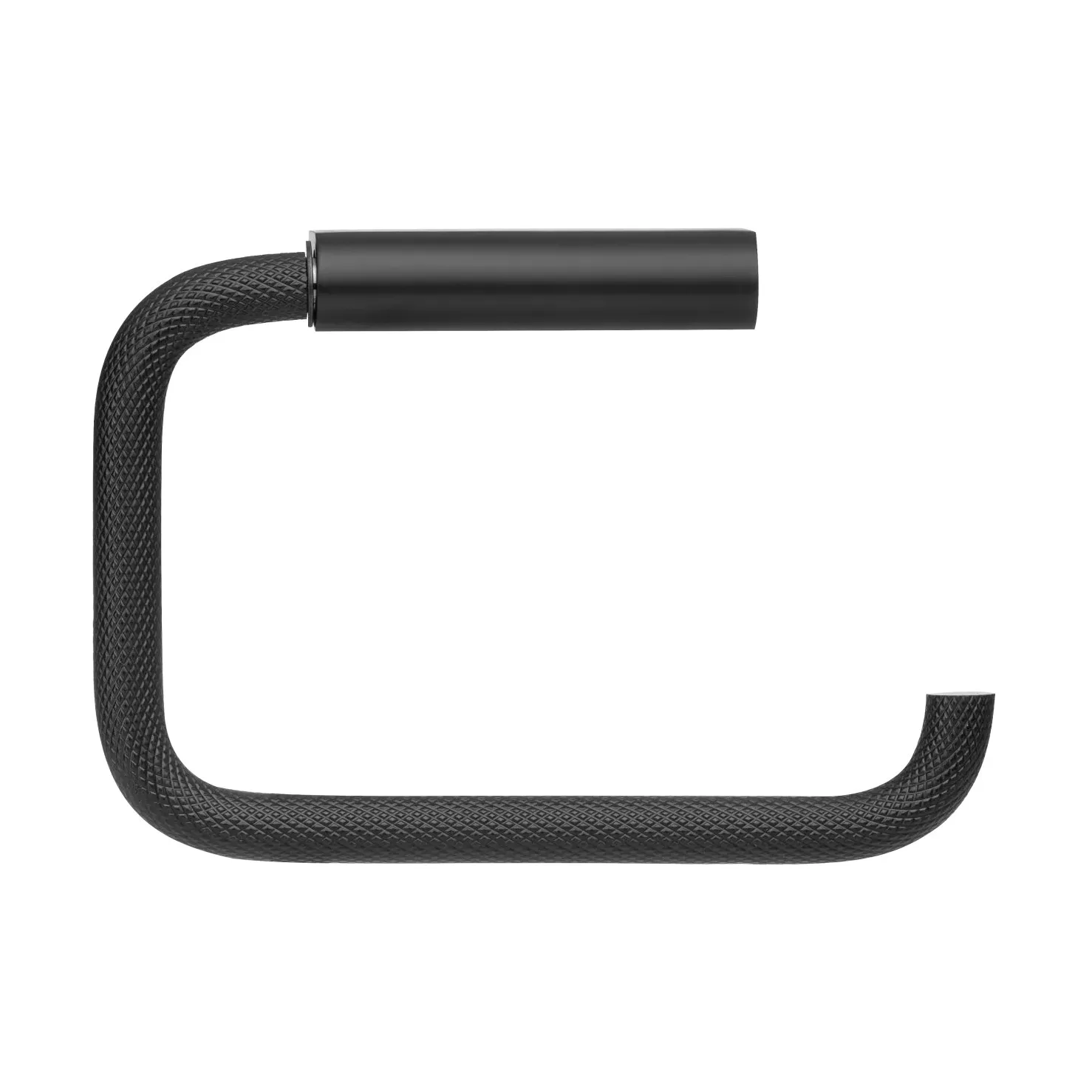 Modo Rof Toilettenpapierhalter, Black, 9x13 cm blomus