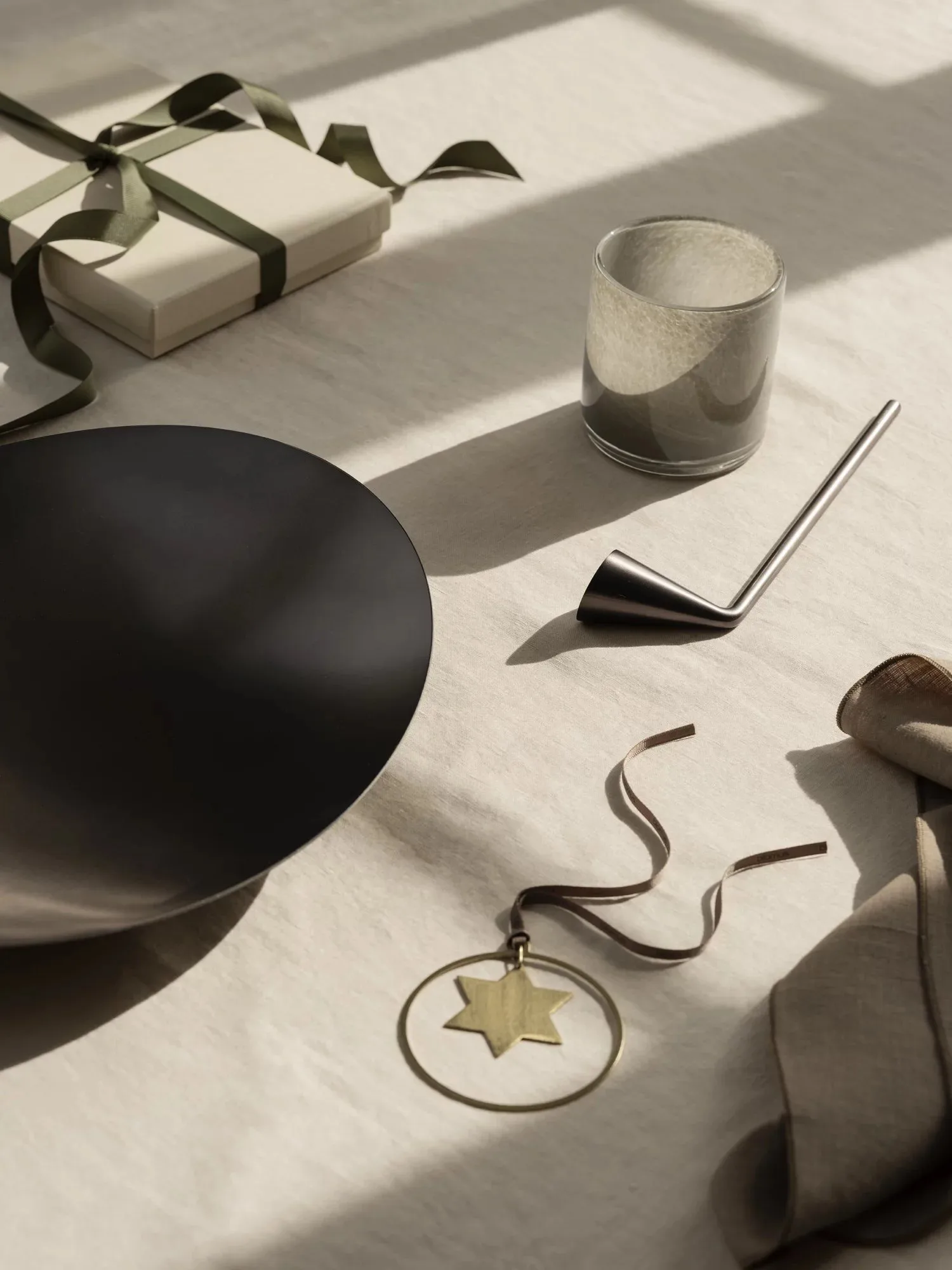 NOX Kerzenlöscher 23 cm, Burned metal blomus