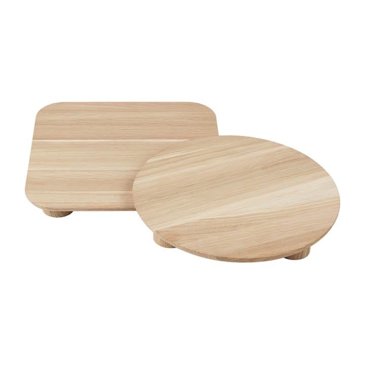 Palua Serviertablett Set, Eiche blomus