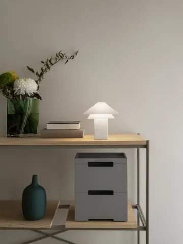Sanaka Tischleuchte tragbar - White - blomus