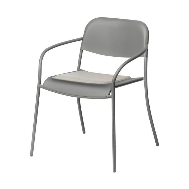 Sitzkissen für YUA Stuhl und YUA Lounge-Sessel, Melange grey blomus