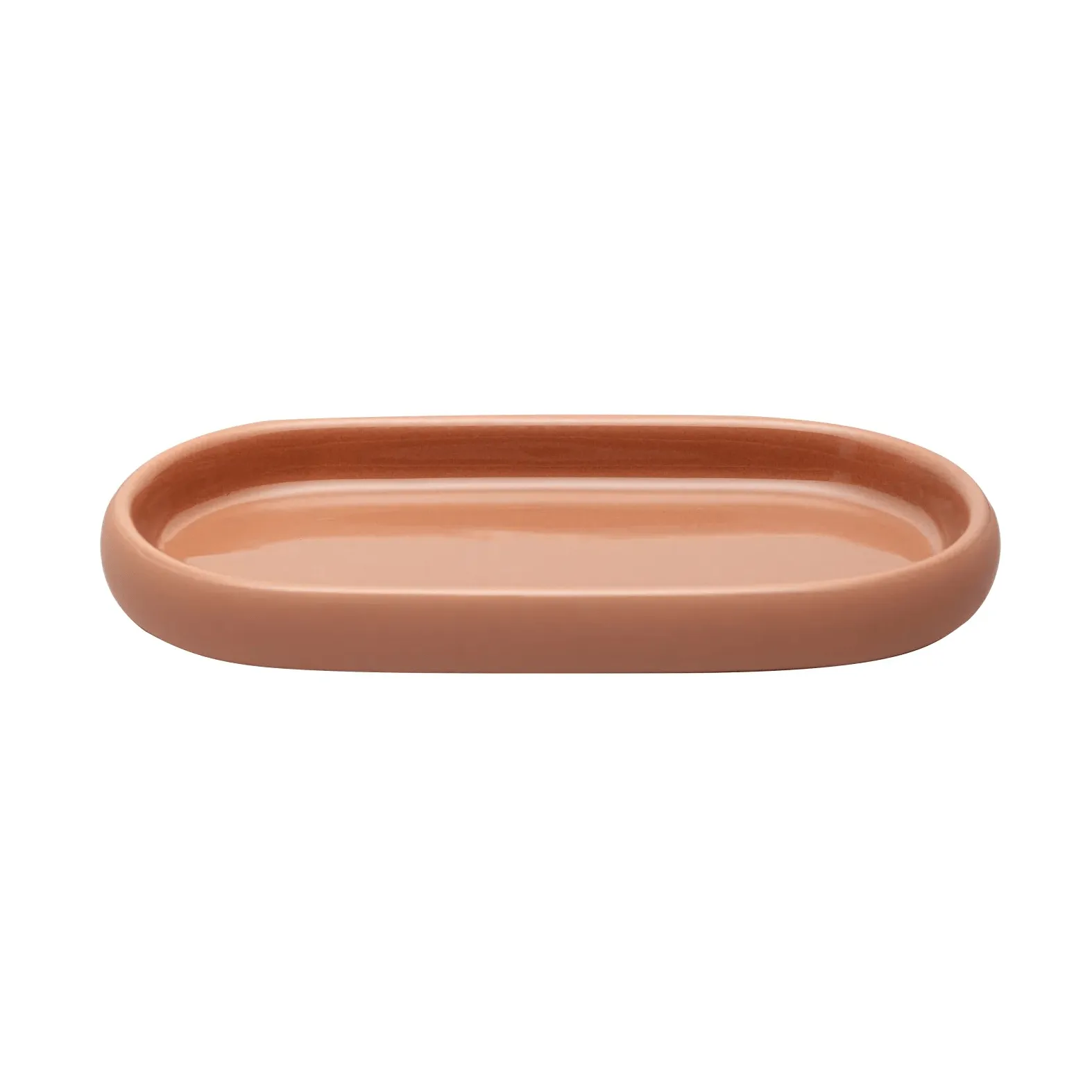 Sono Tablett 10x19 cm, Amber Brown blomus