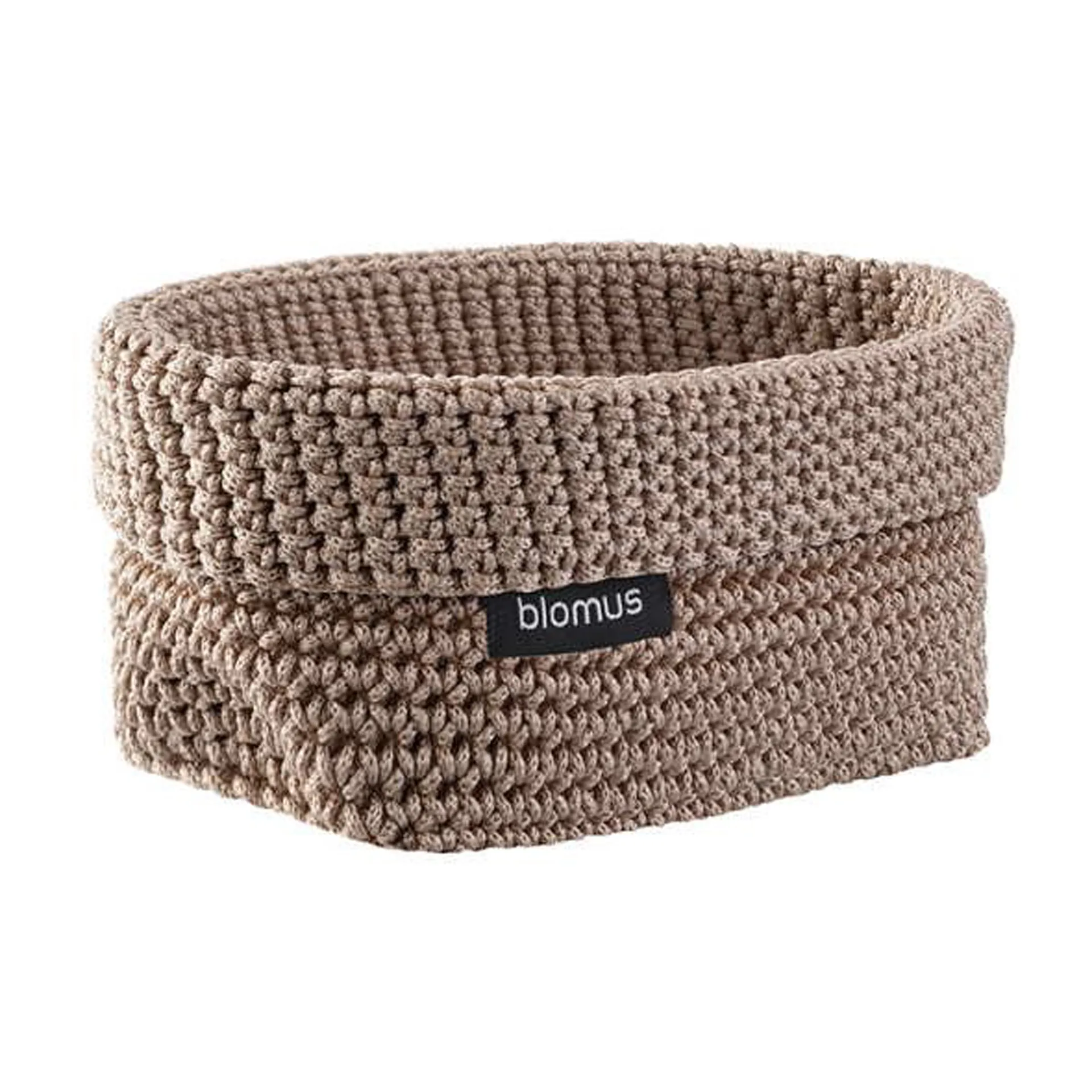 Tela Textilkorb M 10 x 15cm, Bark blomus