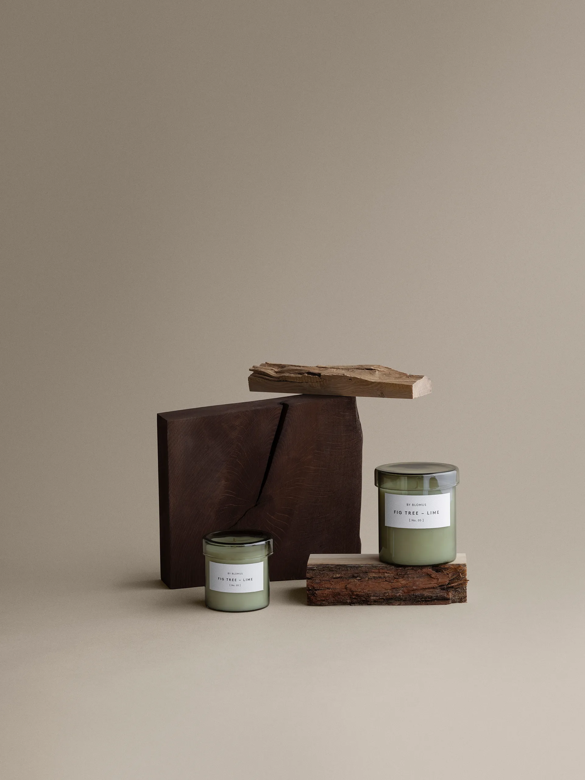 Valoa Duftkerze 45 Stunden, Fikon/Lime Agave Green blomus