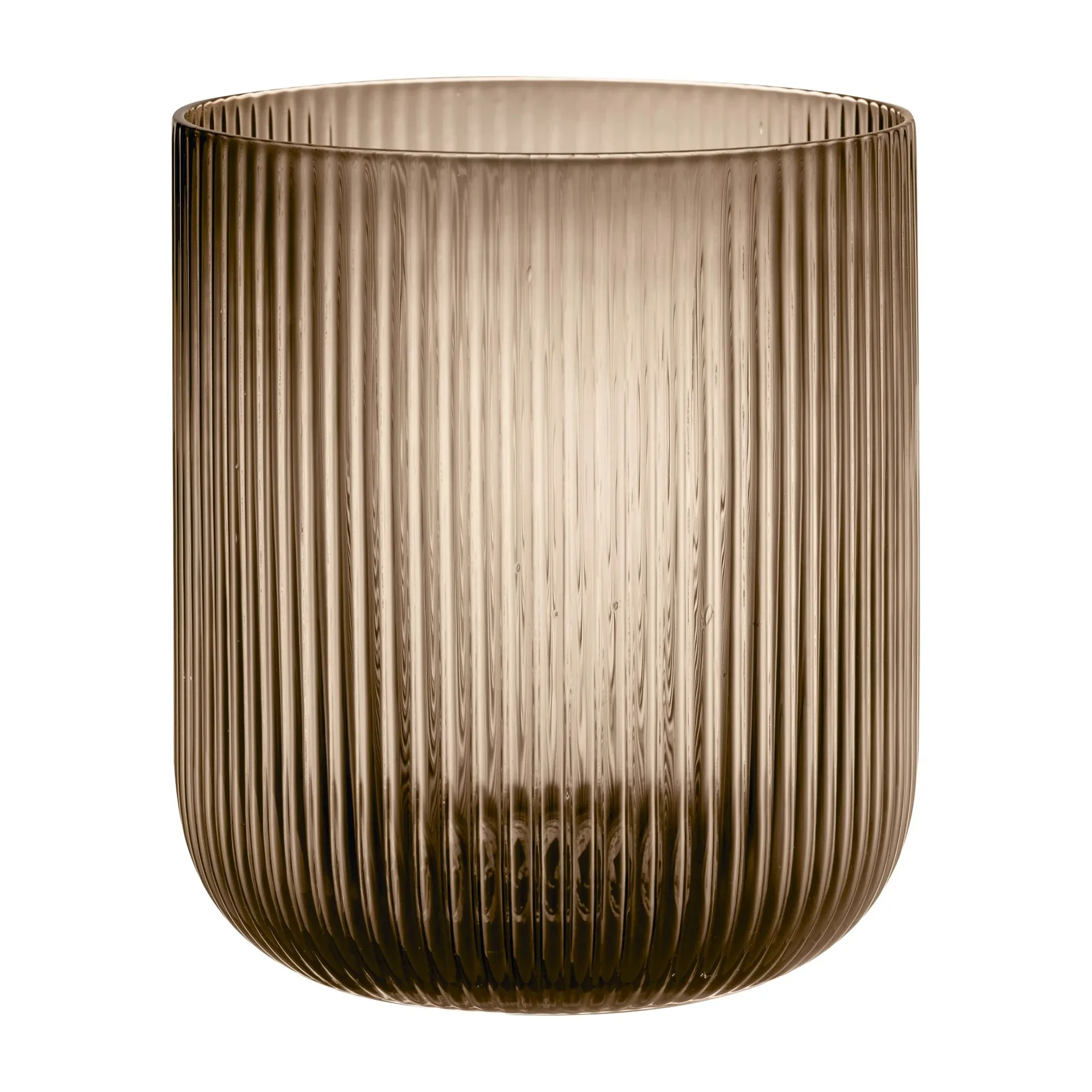 Ven Windlicht L 20 cm, Coffee blomus