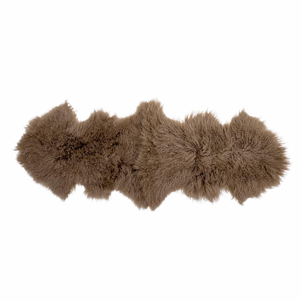 Bloomingville Abo Skind 60x160 cm Braun