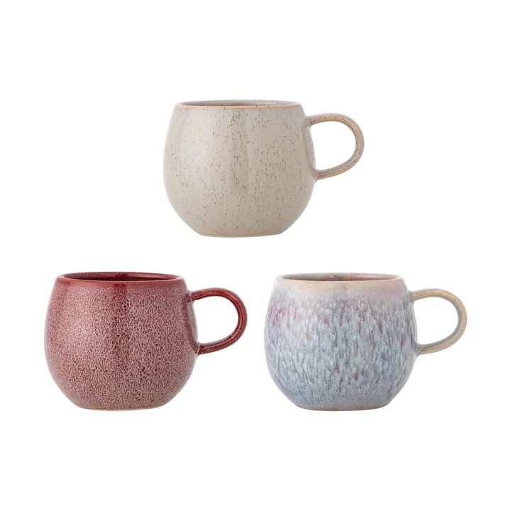 Addison Tasse 50 cl - Rose, 3-teilig - Bloomingville