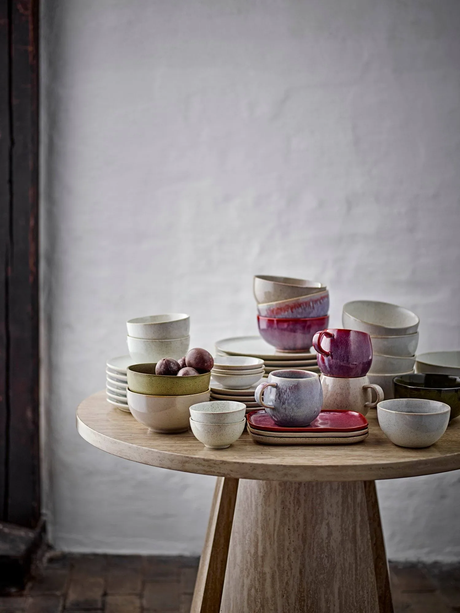 Addison Tasse 50 cl, Rose, 3-teilig Bloomingville