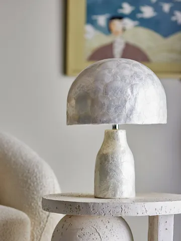 Adria Tischlampe - Natur, Perlmutt - Bloomingville