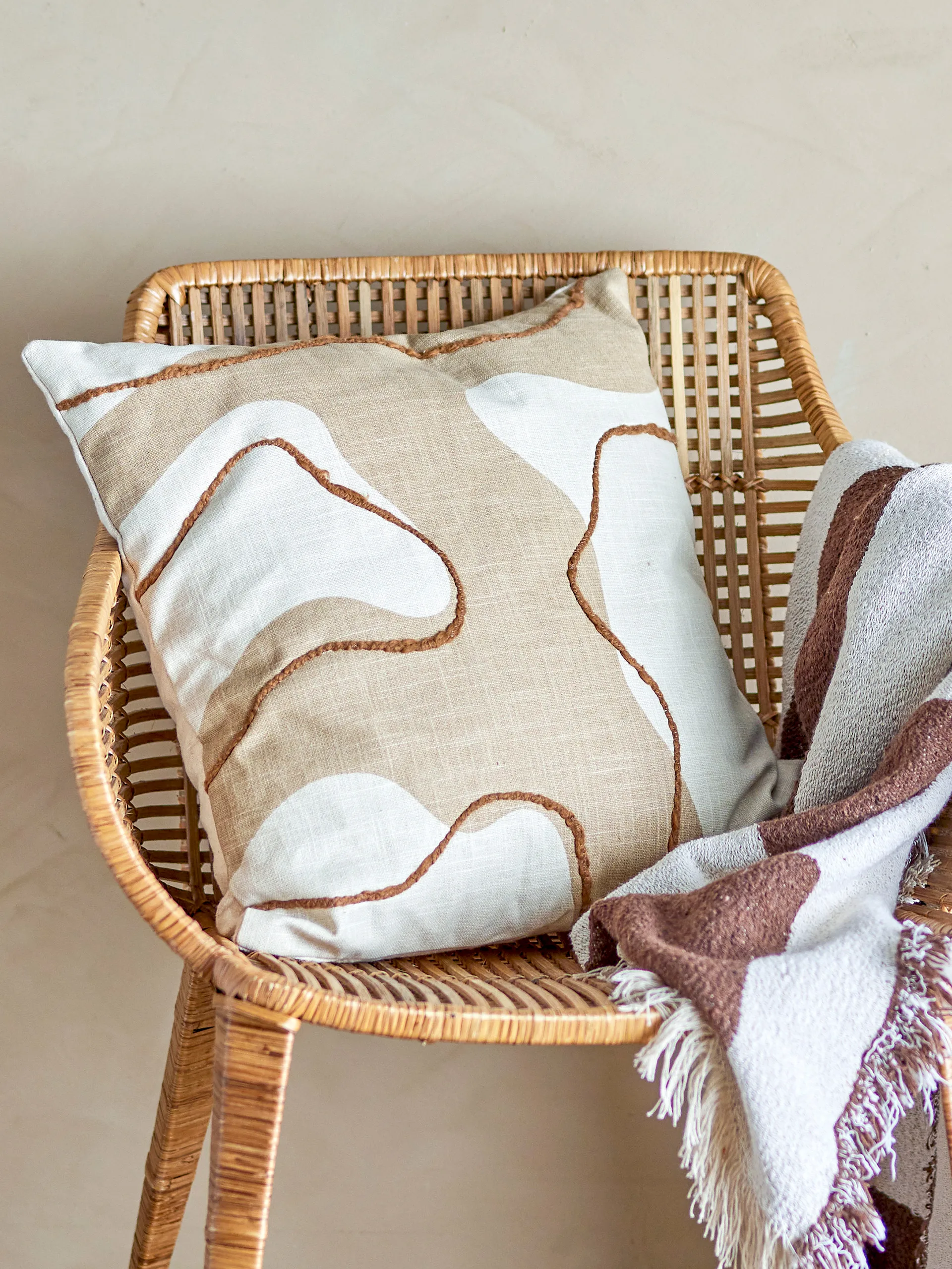 Alton Kissen 45x45 cm, Brown Bloomingville