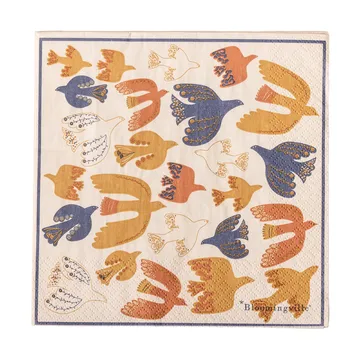 Anniversary Papierserviette 20-teilig - Gelb - Bloomingville