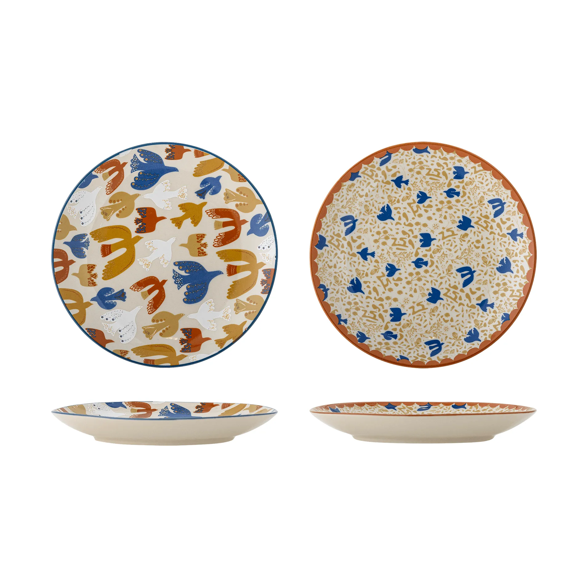 Anniversary Teller, Multi, Ø20 cm, 2-teilig Bloomingville