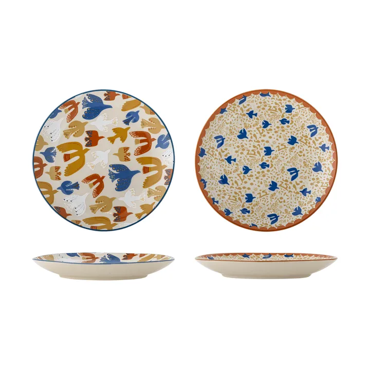 Anniversary Teller - Multi, Ø20 cm, 2-teilig - Bloomingville