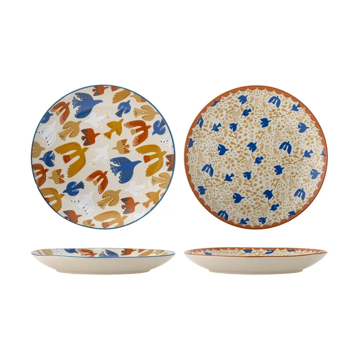 Anniversary Teller - Multi, Ø25 cm, 2-teilig - Bloomingville