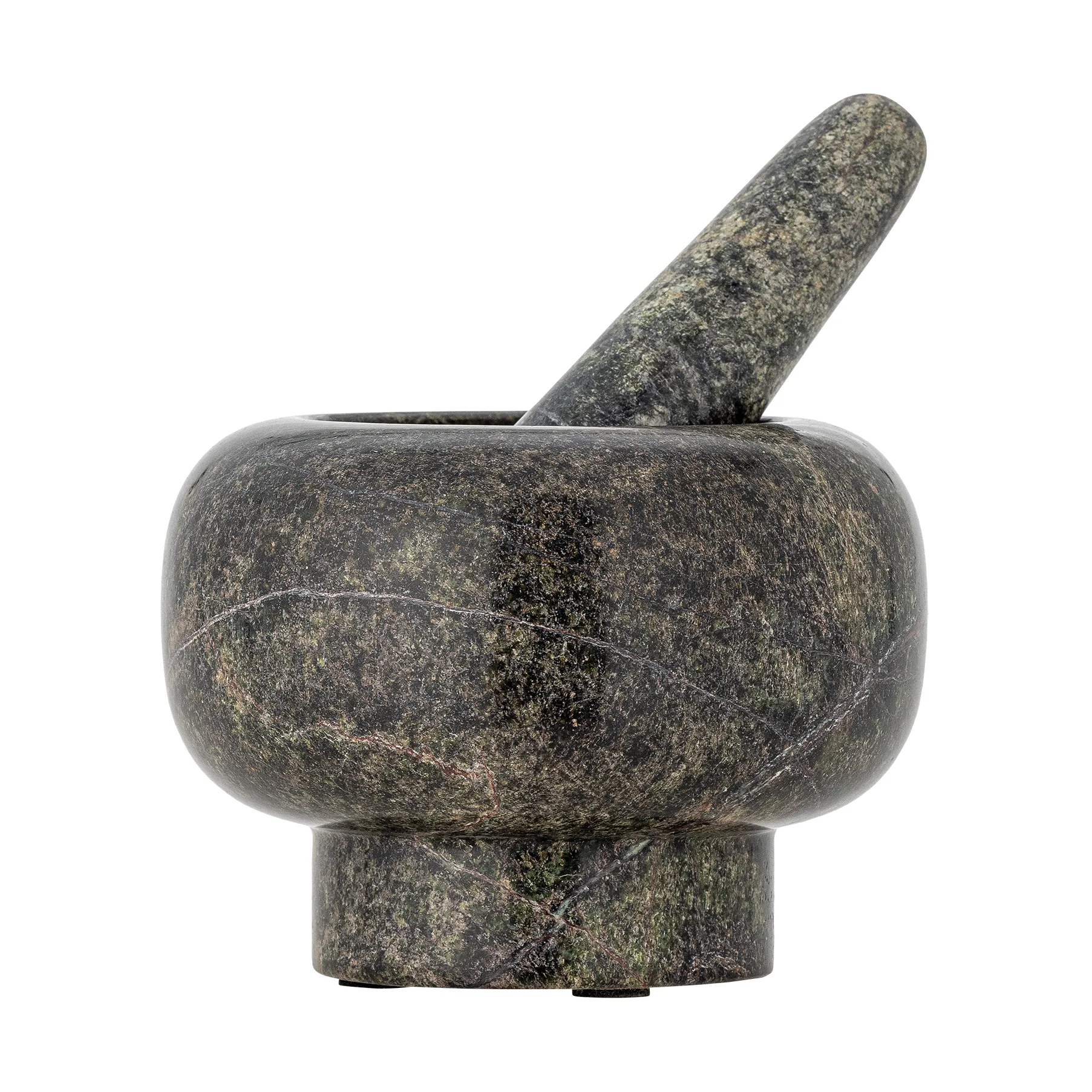 Arazo Mörser mit Stößel Ø12,5 cm, Grün Bloomingville