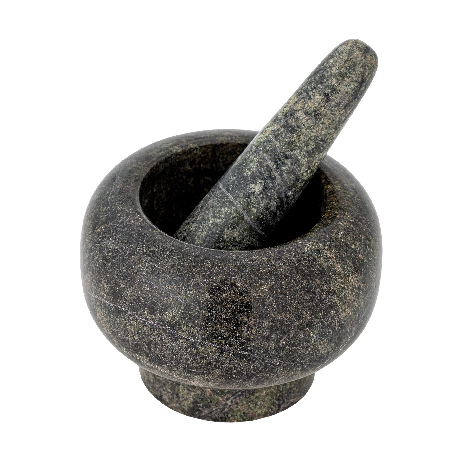 Arazo Mörser mit Stößel Ø12,5 cm, Grün Bloomingville