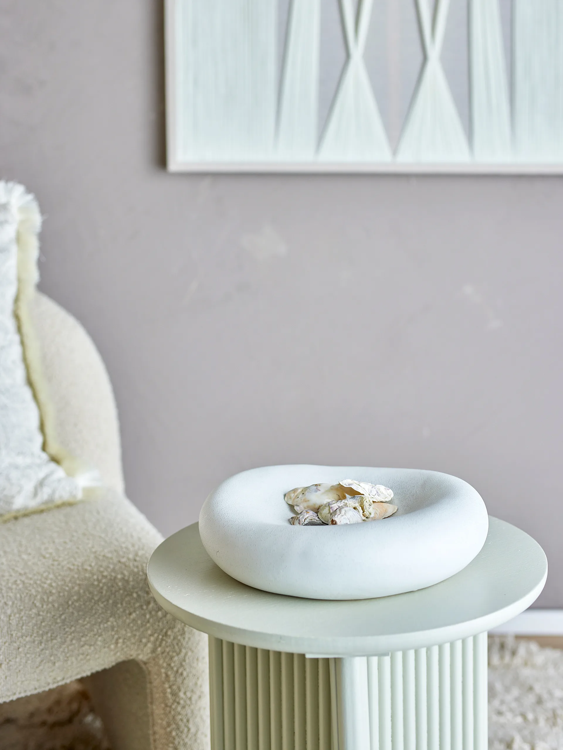 Audra Schale Ø30 cm, Weiß Bloomingville