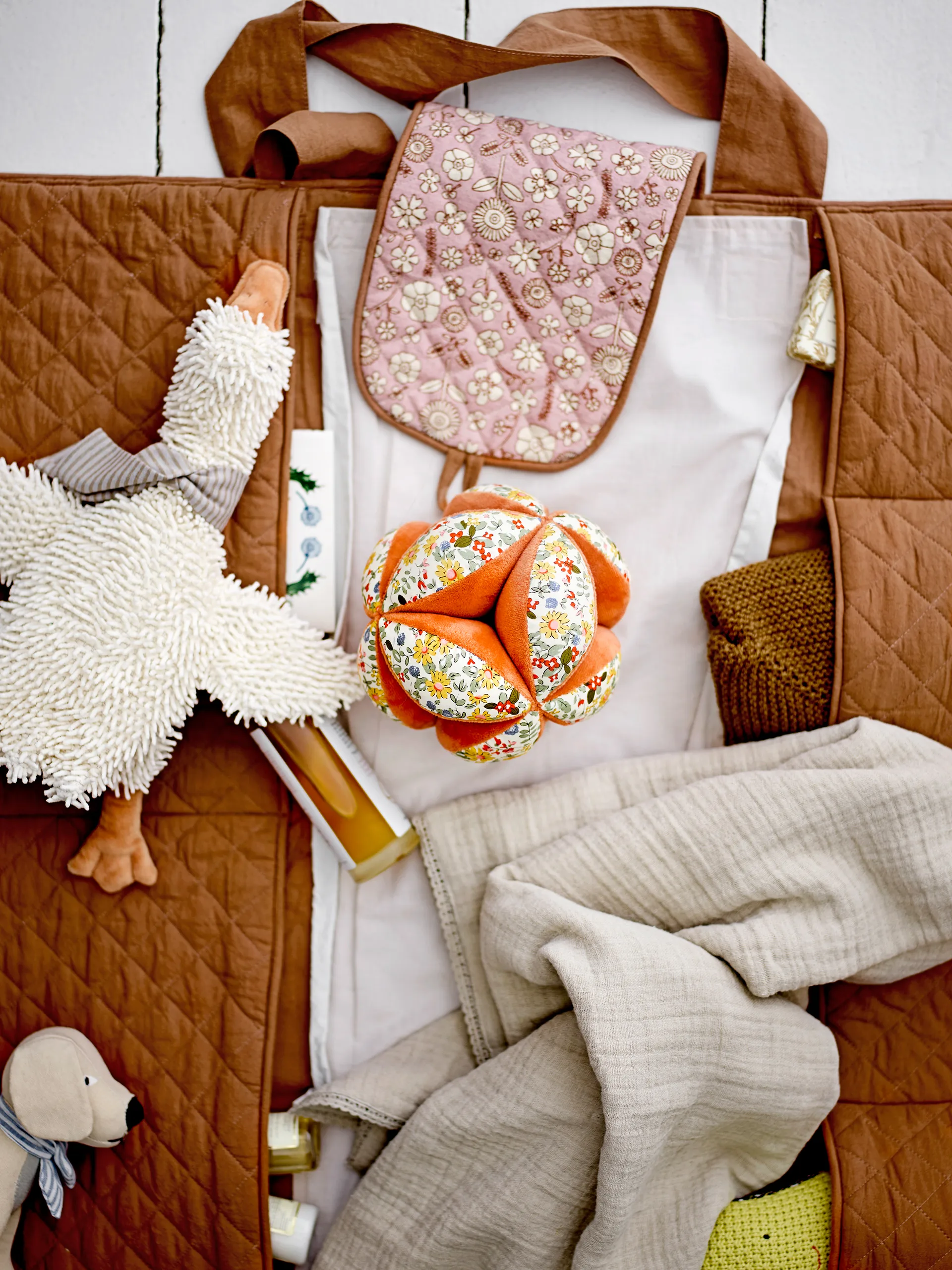 Bloomingville Muslin Decke 80 x 100cm, Natur Bloomingville