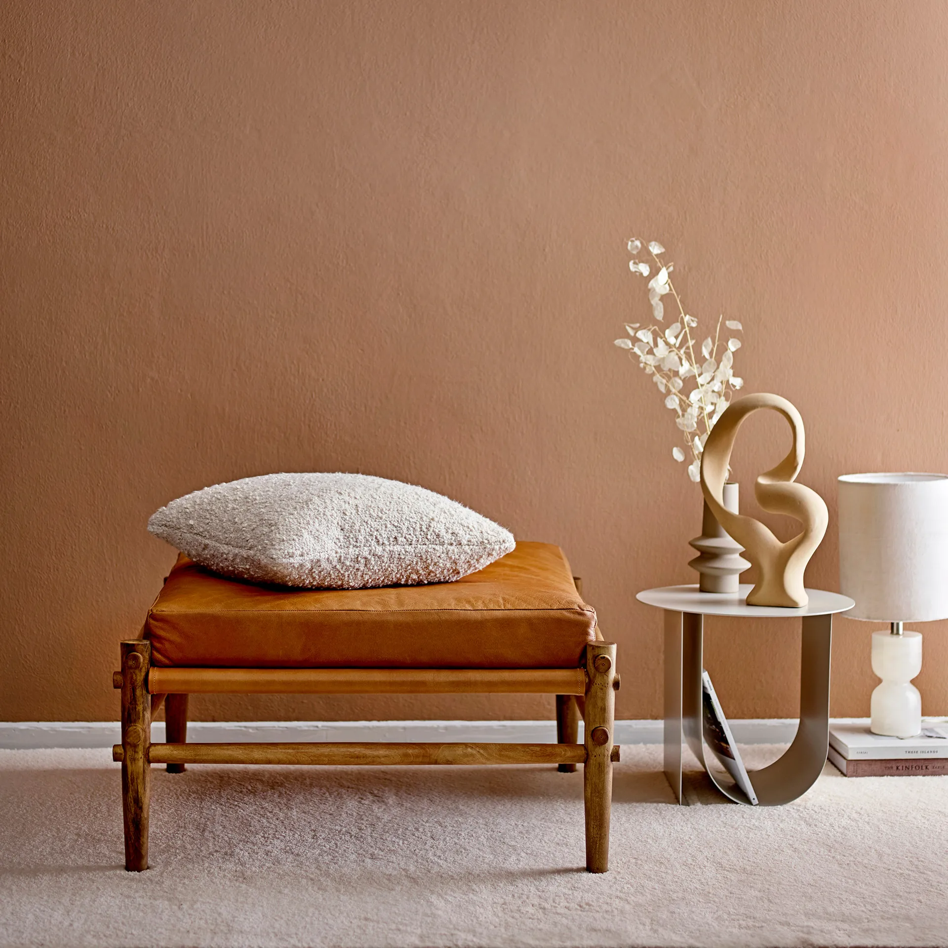 Bloomingville Skulptur 40,5cm, Natur Bloomingville