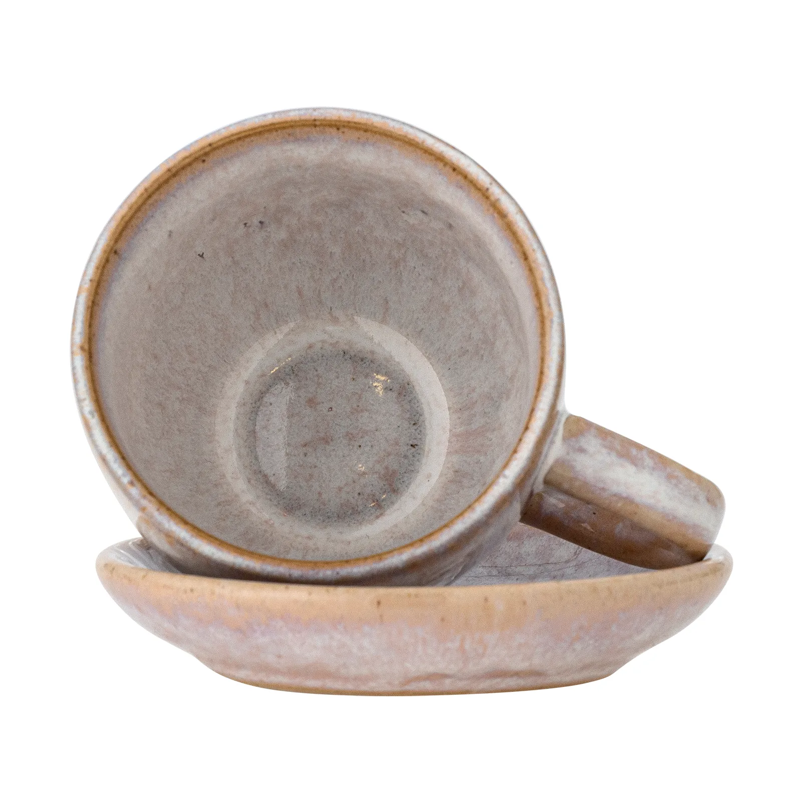 Brenta Tasse mit Untertasse 4-teilig, Rose Bloomingville