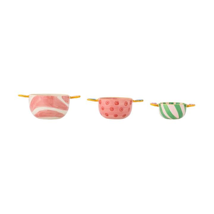 Caramella Schalen 3-teilig, Rosa Bloomingville