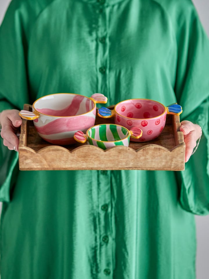 Caramella Schalen 3-teilig, Rosa Bloomingville