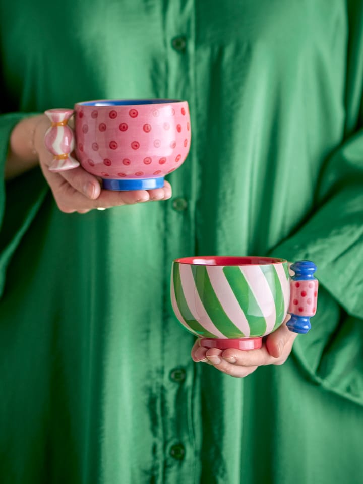 Caramella Tasse 25 cl 2-teilig, Rosa Bloomingville