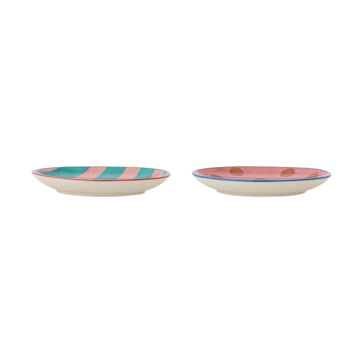 Caramella Teller Ø16 cm 2-teilig, Rosa Bloomingville