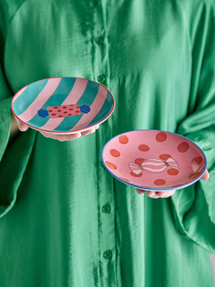 Caramella Teller Ø16 cm 2-teilig, Rosa Bloomingville