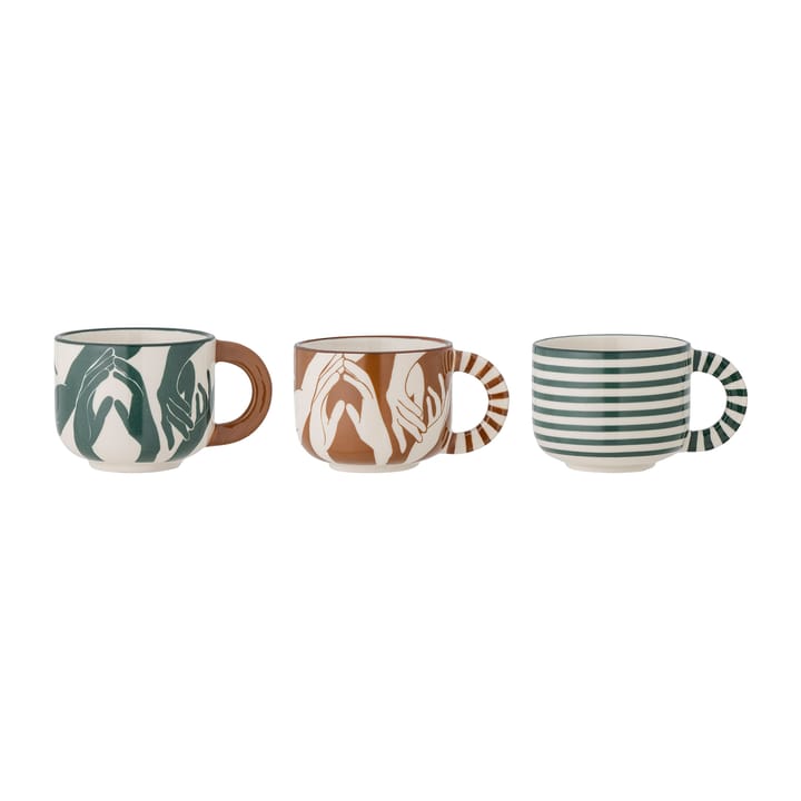 Carim Tasse 6,5cm 3 Teile - Multi - Bloomingville