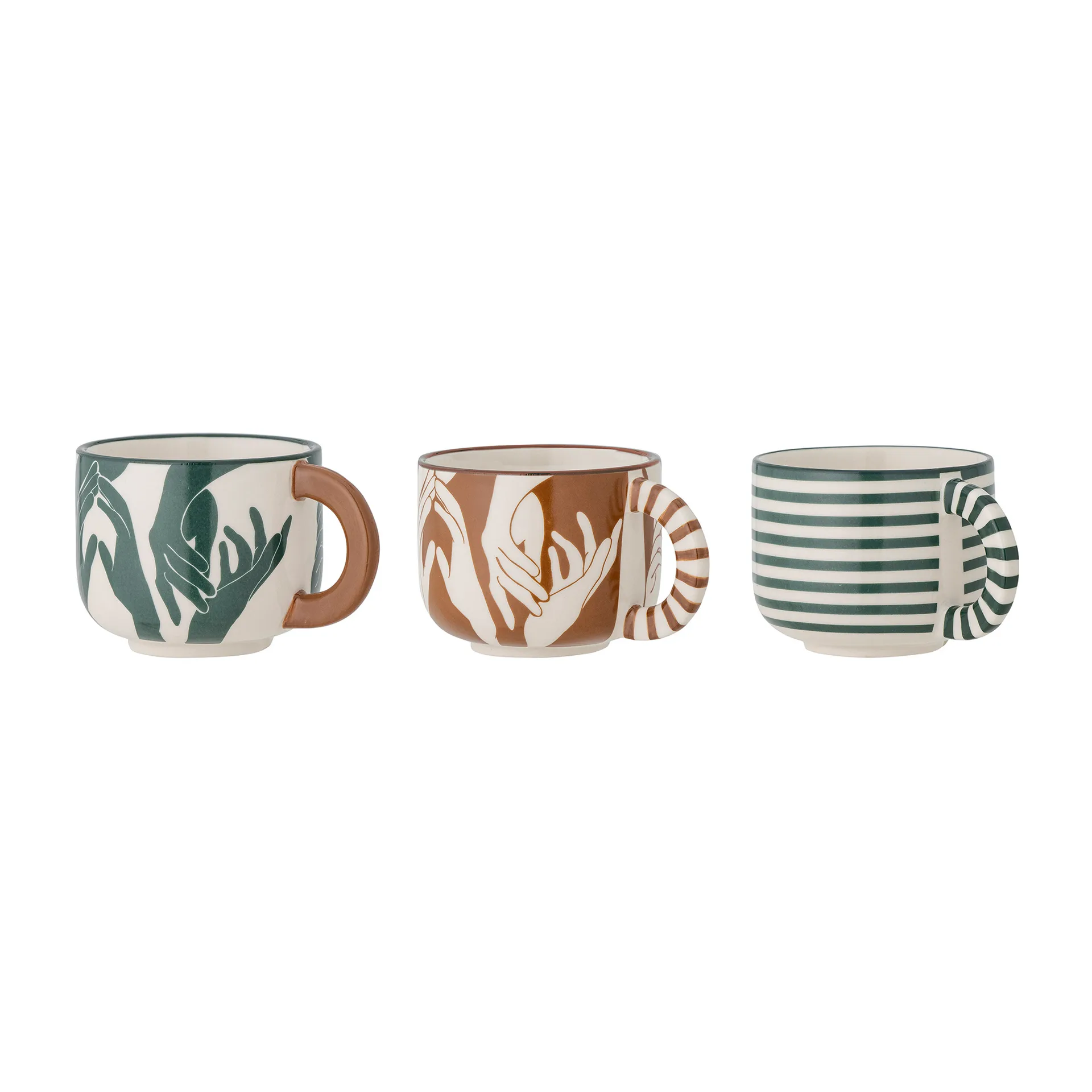 Carim Tasse 6,5cm 3 Teile, Multi Bloomingville