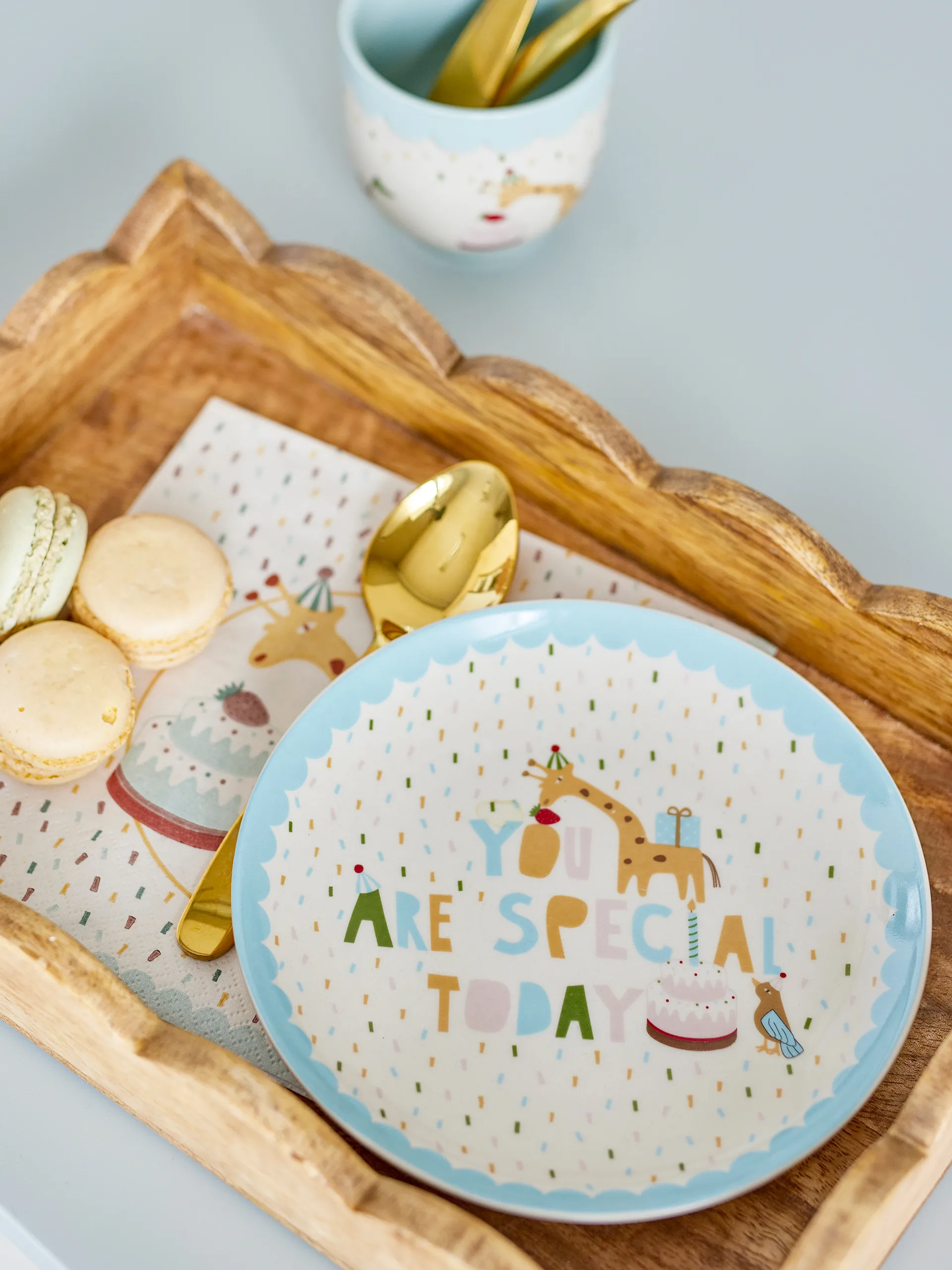 Celebrate Teller Ø16 cm, Blau Bloomingville