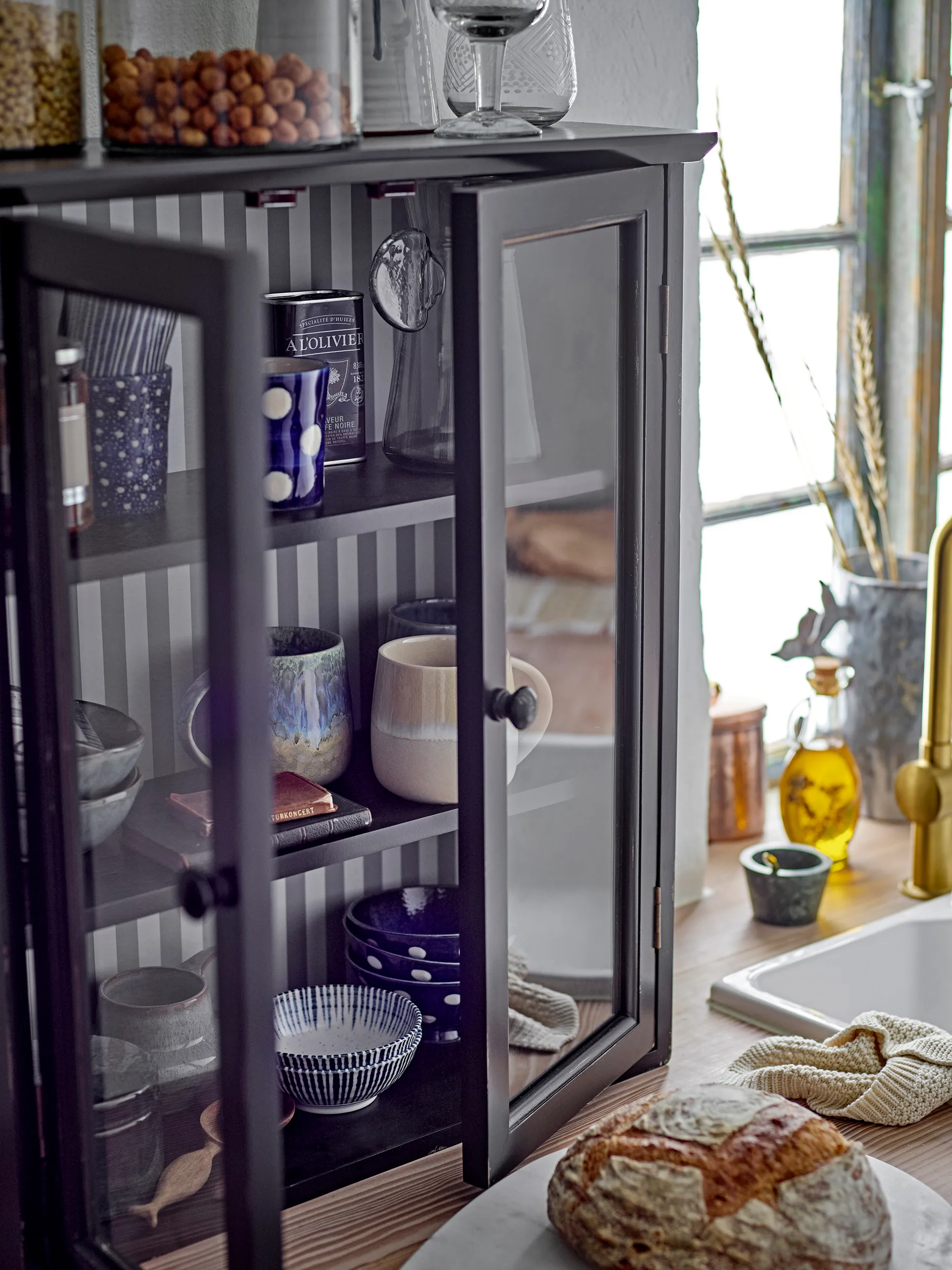 Cloe Becher 46 cl 3-teilig, Blau Bloomingville