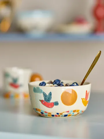 Colorine Schale Ø12 cm - Natur - Bloomingville