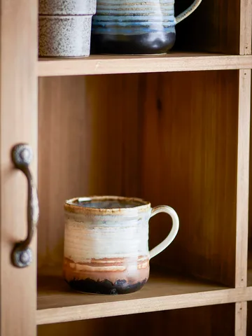 Deana Becher 4-teilig - Braun - Bloomingville