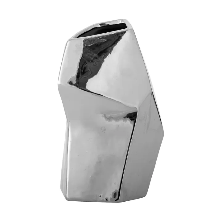 Dimona Vase - Silber, 15x23 cm - Bloomingville