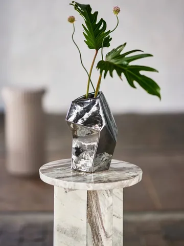 Dimona Vase - Silber, 15x23 cm - Bloomingville