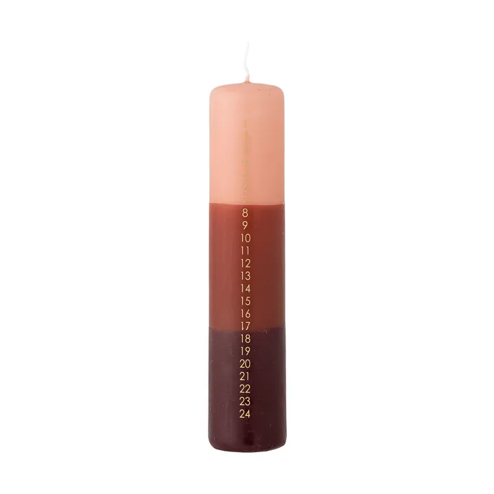 Dip Dye adventssljus - Multi, 25 cm - Bloomingville