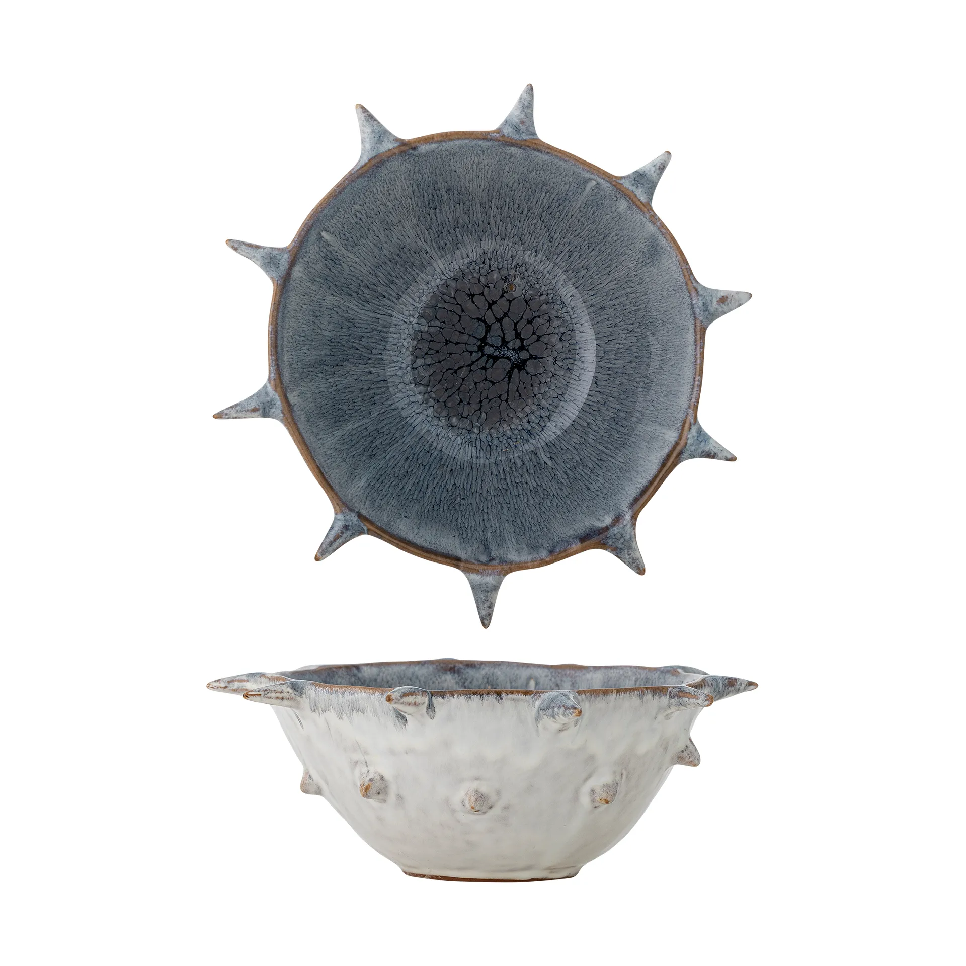 Edie Schale Ø22,5 cm, Blau Bloomingville