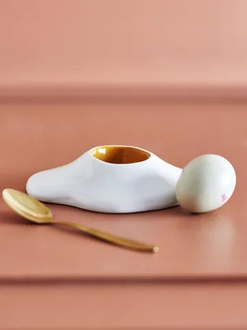 Eggert Eierbecher - Weiß - Bloomingville