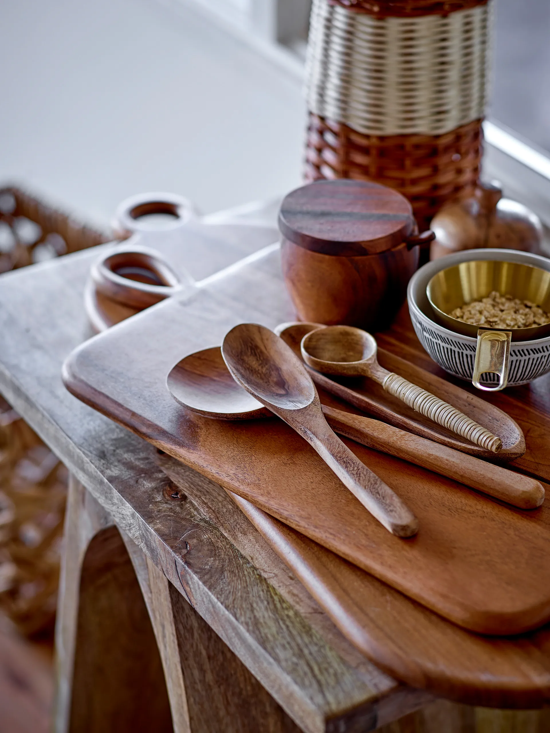 Eliana Schale Ø11,5cm 3 Teile, Schwarz Bloomingville