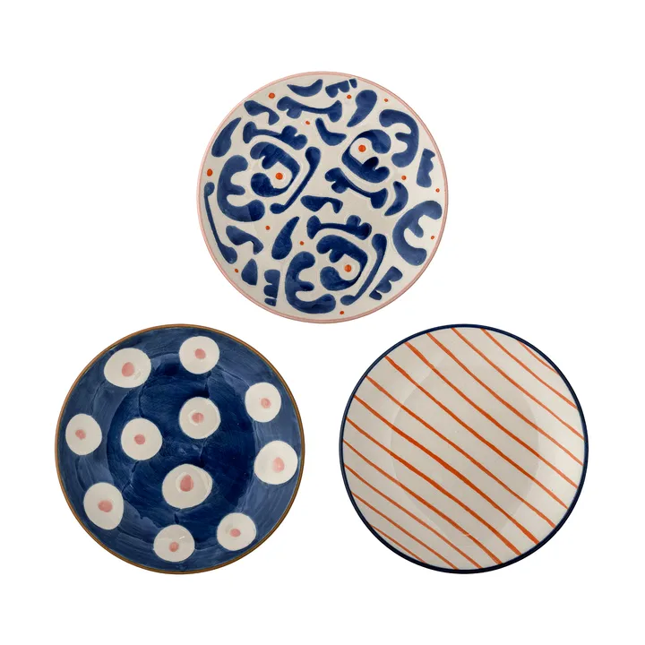 Eviaya Teller - Multi, 3-teilig - Bloomingville