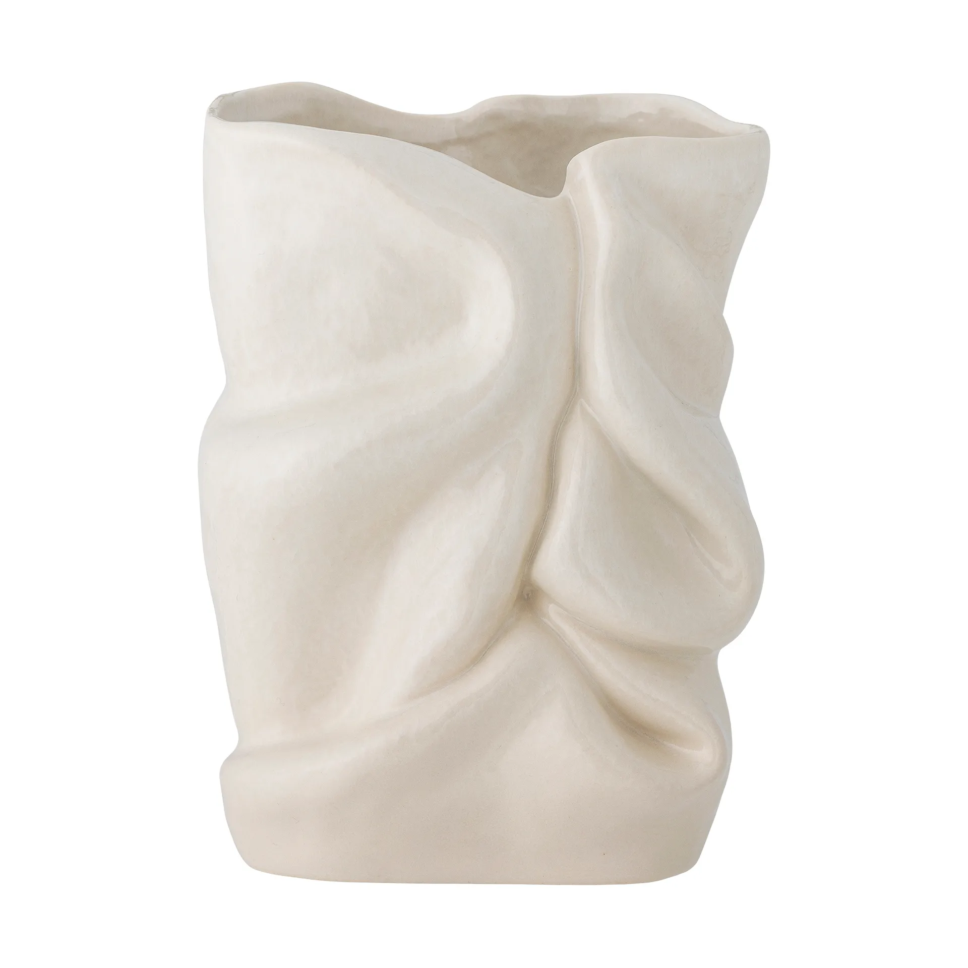 Fabrice Vase 21,5 cm, Weiß Bloomingville